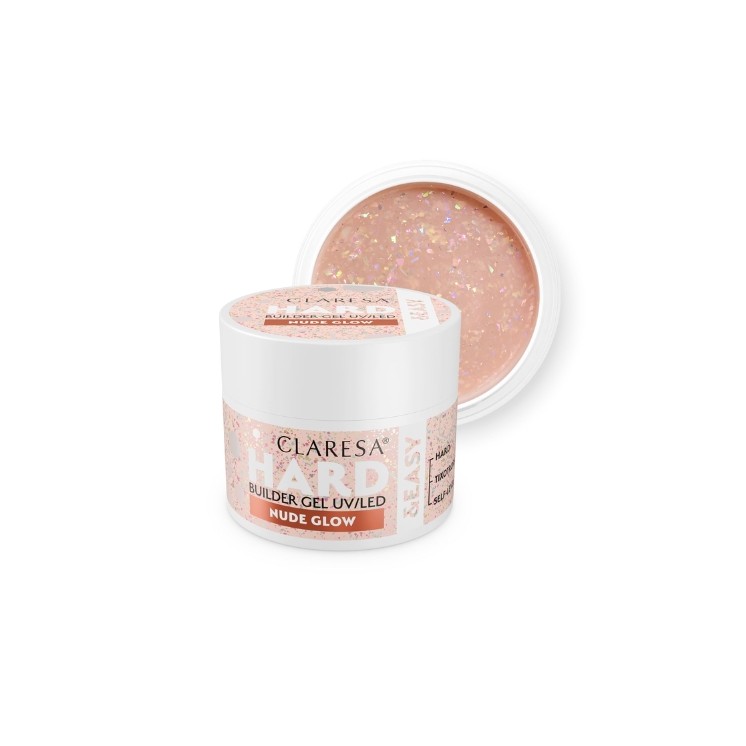 Claresa Hard & Easy Nude Glow Nail Builder Gel 12 g