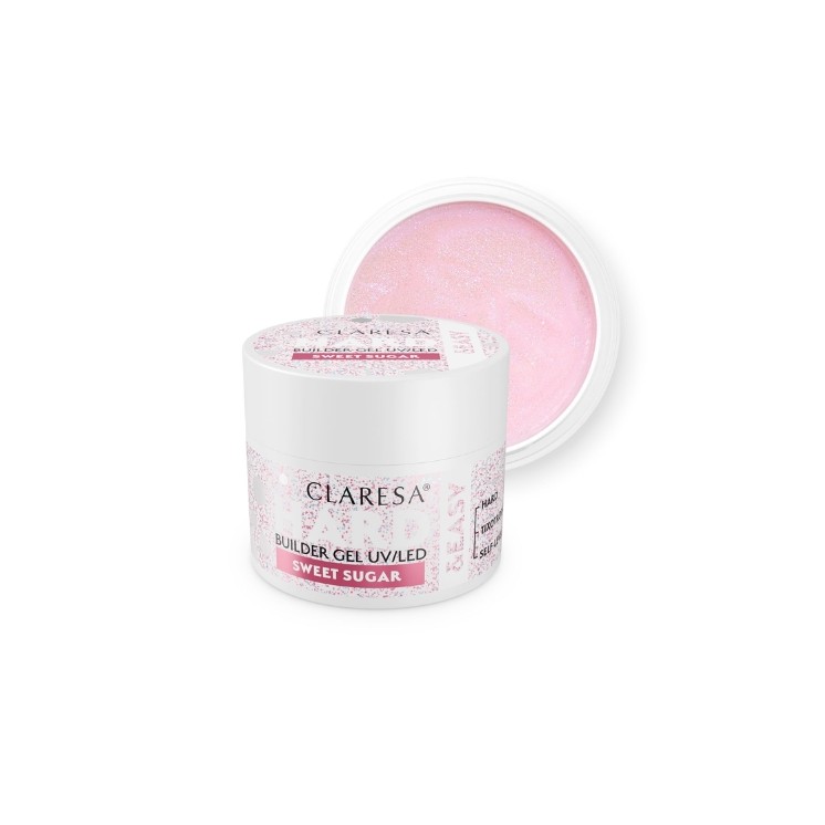 Claresa Hard & Easy Sweet Sugar Nail Builder Gel 45 g