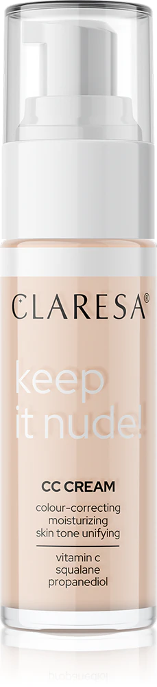 Claresa Keep It Nude Hydrating Make Up to unify skin tones