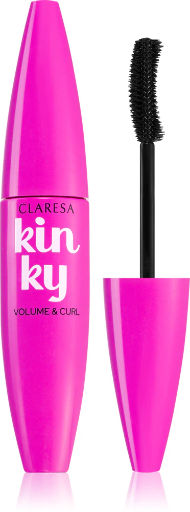 Claresa Kinky volume mascara for curled eyelashes