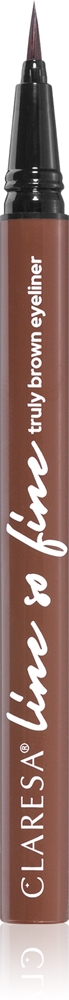 Claresa Line So Fine felt tip eyeliner Farbton Brown 0,8 g