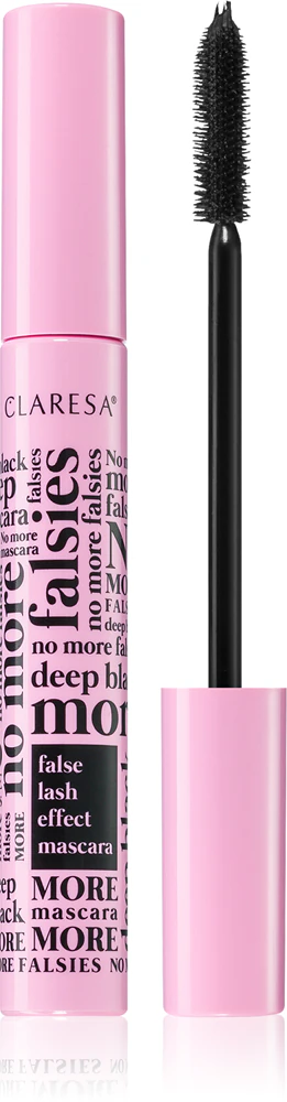 Claresa No More Falsies mascara for the effect of false eyelashes