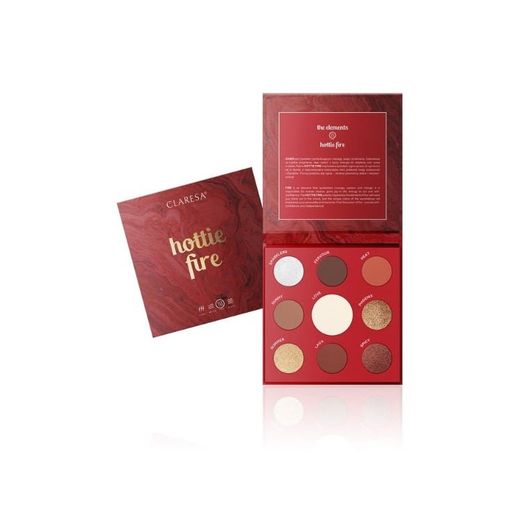 Claresa Hottie Fire Eyeshadow Palette 11.8 g