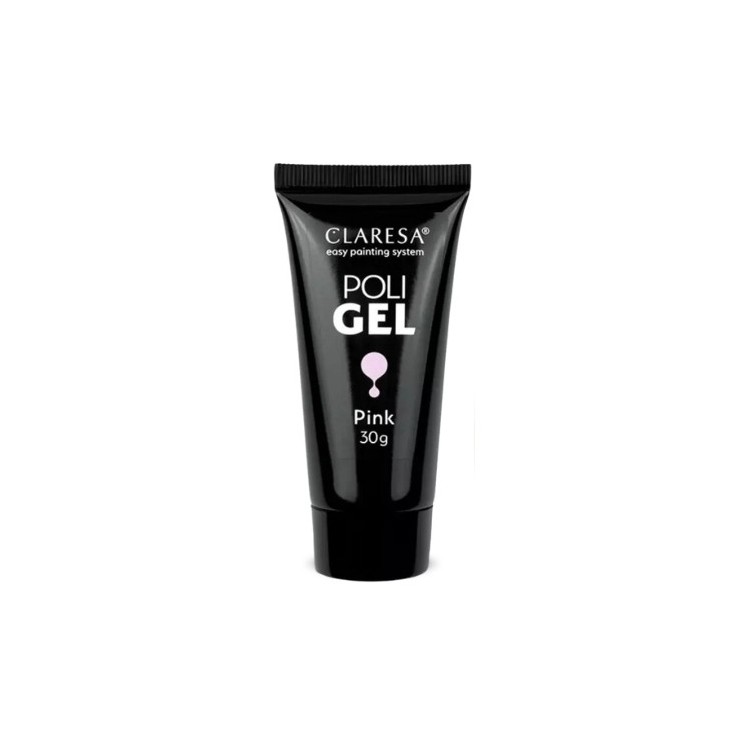 Claresa Poli Gel Nail Builder Gel Pink 30 g