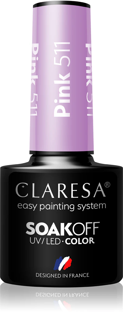 Claresa SoakOff UV/LED Color Balloon Journey Gel Nail Polish Farbton Pink 511 5 g