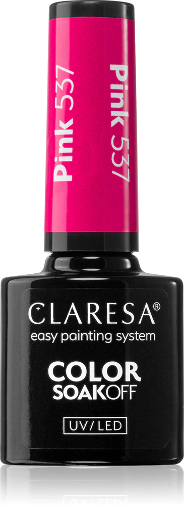 Claresa SoakOff UV/LED Color Balloon Journey Gel Nail Polish Farbton Pink 537 5 g