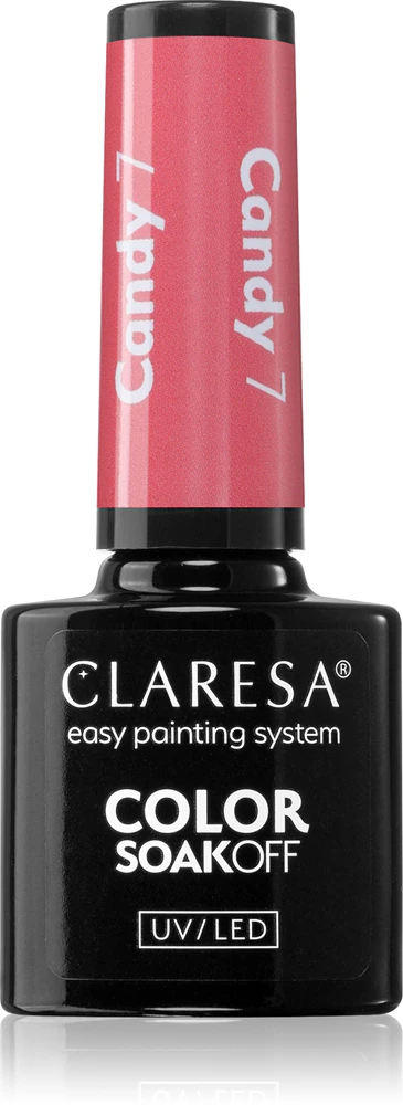 Claresa SoakOff UV/LED Color Candy Gel Nail Polish Farbton 7 5 g