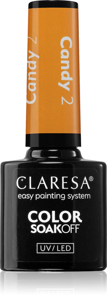 Claresa SoakOff UV/LED Color Candy Gel Nail Polish Farbton 2 5 g