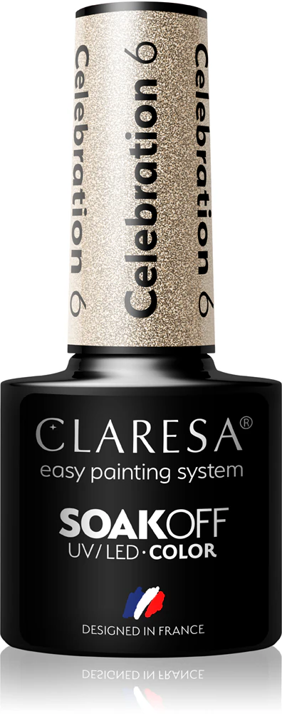 Claresa SoakOff UV/LED Color Celebration Gel Nail Polish