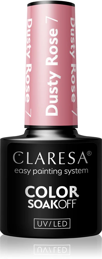 Claresa SoakOff UV/LED Color Dusty Rose Gel Nail Polish