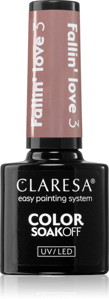 Claresa SoakOff UV/LED Color Fallin Love Gel Nail Polish Farbton 3 5 g