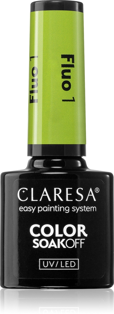 Claresa SoakOff UV/LED Color Fluo Gel Nail Polish