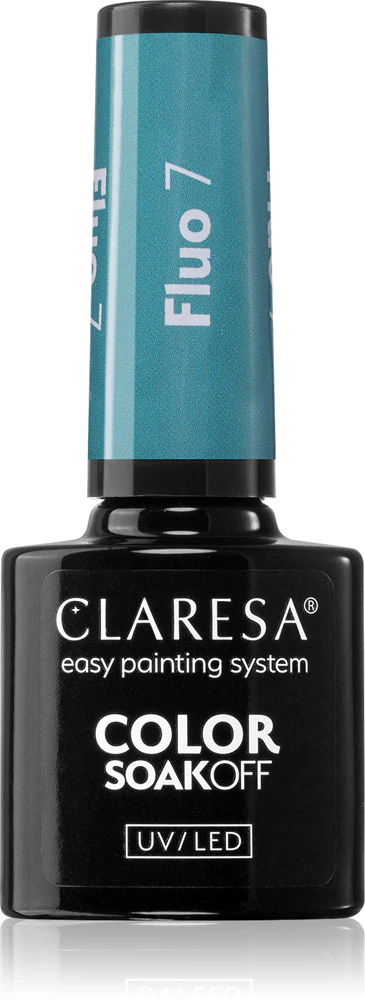 Claresa SoakOff UV/LED Color Fluo Gel Nail Polish Farbton 7 5 g