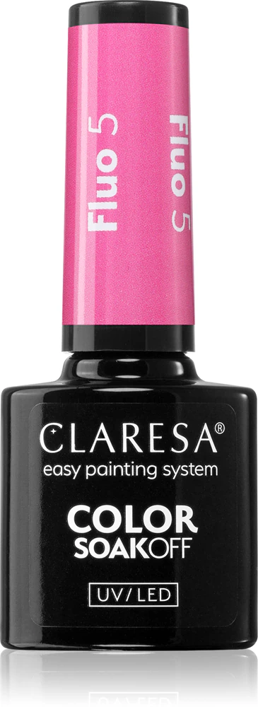 Claresa SoakOff UV/LED Color Fluo Gel Nail Polish