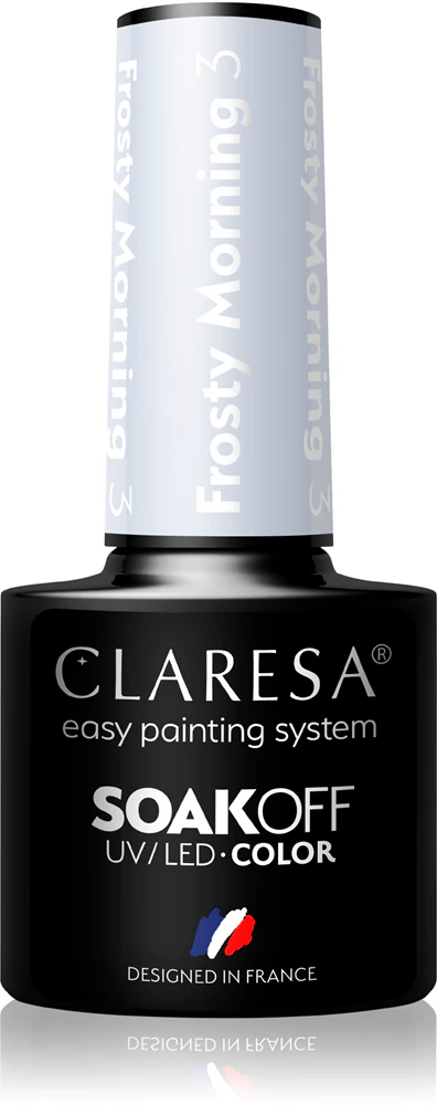 Claresa SoakOff UV/LED Color Frosty Morning Gel Nail Polish