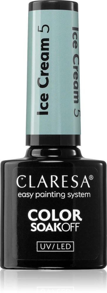 Claresa SoakOff UV/LED Color Ice Cream Gel Nail Polish Farbton 5 5 g