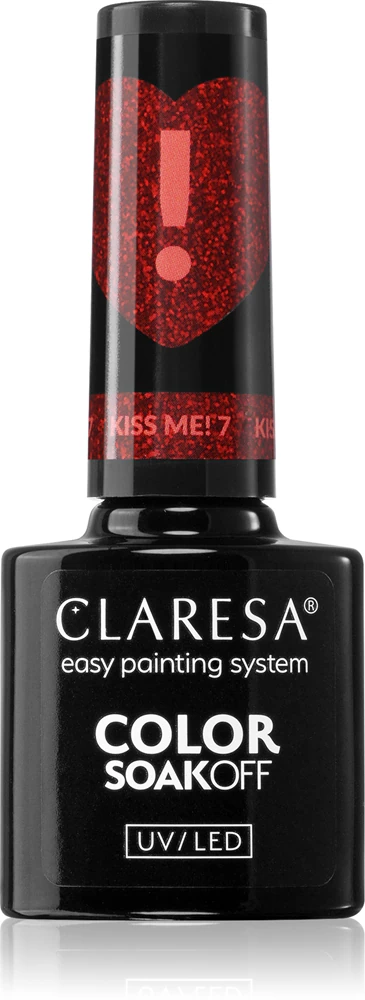 Claresa SoakOff UV/LED Color Kiss Me Gel Nail Polish