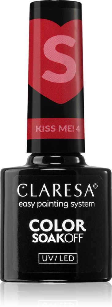 Claresa SoakOff UV/LED Color Kiss Me Gel Nail Polish Farbton 4 5 g