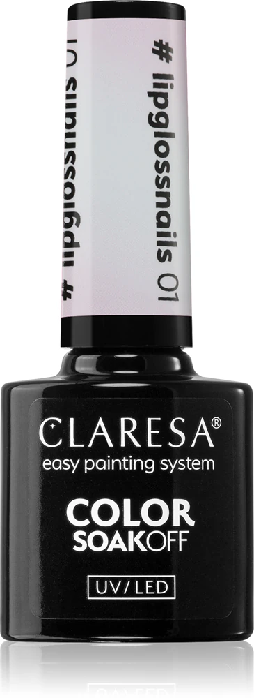 Claresa SoakOff UV/LED Color #lipglossnails gel nail polish