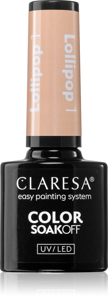 Claresa SoakOff UV/LED Color Lollipop Gel Nail Polish