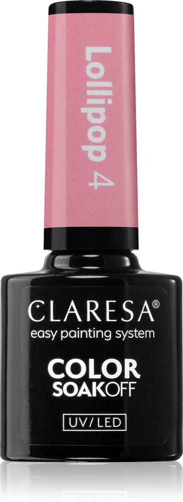 Claresa SoakOff UV/LED Color Lollipop Gel Nail Polish Farbton 4 5 g