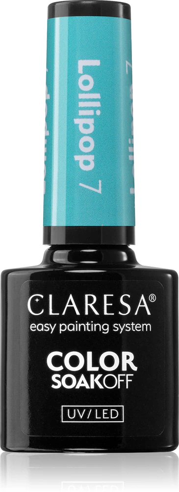 Claresa SoakOff UV/LED Color Lollipop Gel Nail Polish Farbton 5 g