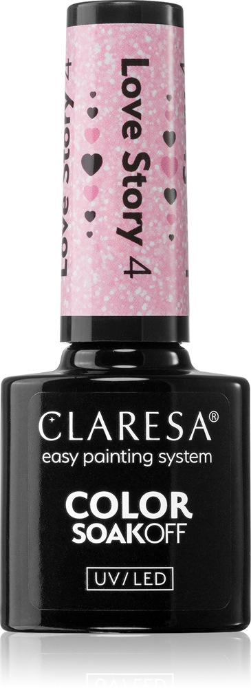 Claresa SoakOff UV/LED Color Love Story Gel Nail Polish Farbton 3 5 g