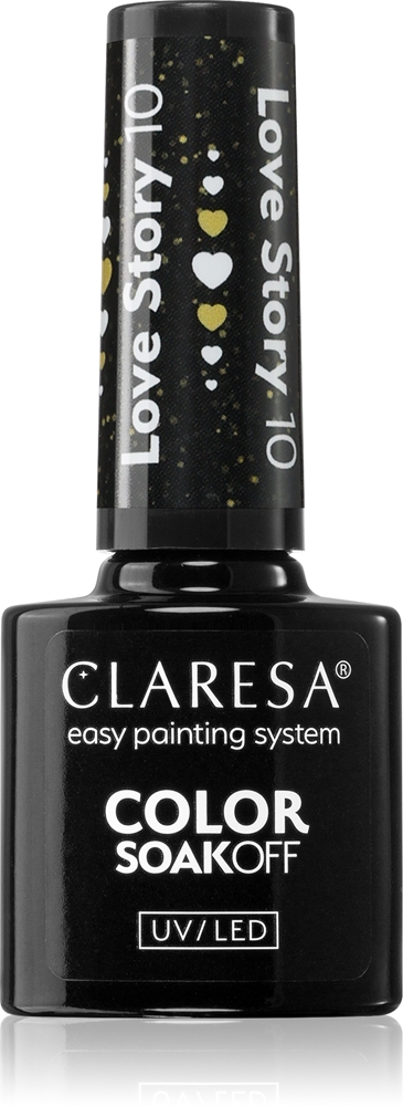Claresa SoakOff UV/LED Color Love Story Gel Nail Polish Farbton 10 5 g