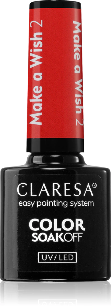 Claresa SoakOff UV/LED Color Make a Wish Gel Nail Polish Farbton 2 5 g
