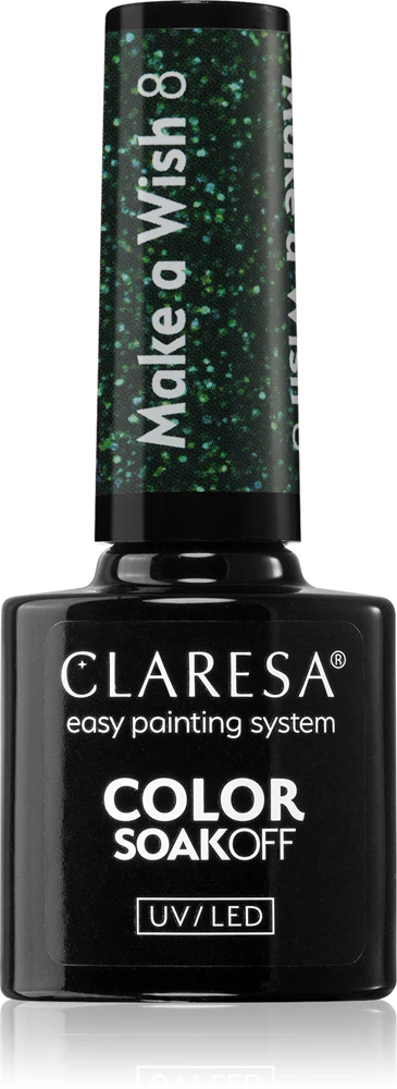 Claresa SoakOff UV/LED Color Make a Wish Gel Nail Polish Farbton 8 5 g