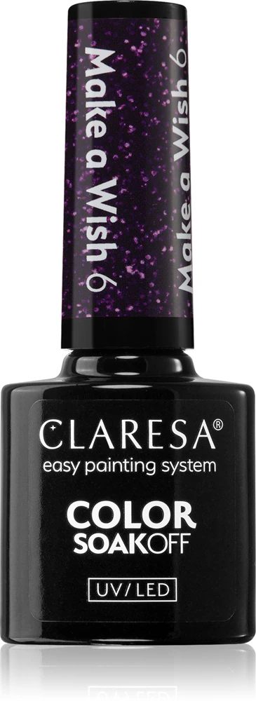 Claresa SoakOff UV/LED Color Make a Wish Gel Nail Polish Farbton 6 5 g
