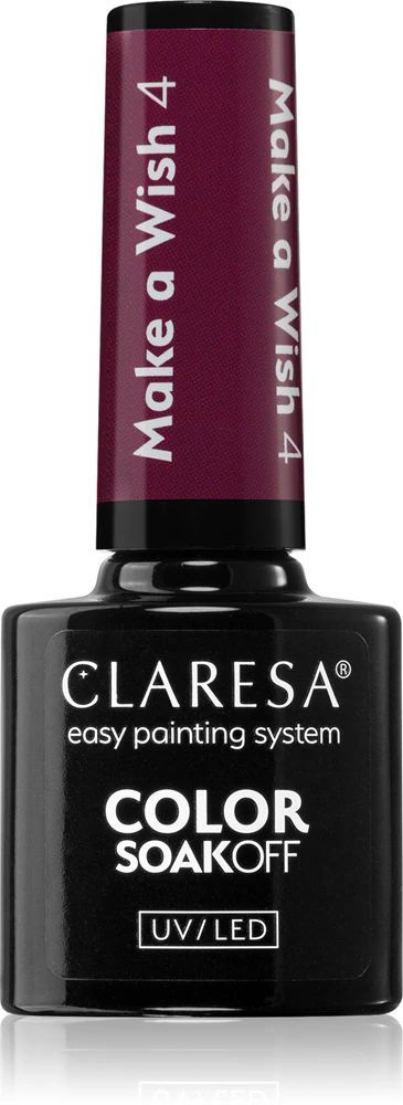 Claresa SoakOff UV/LED Color Make a Wish Gel Nail Polish Farbton 4 5 g