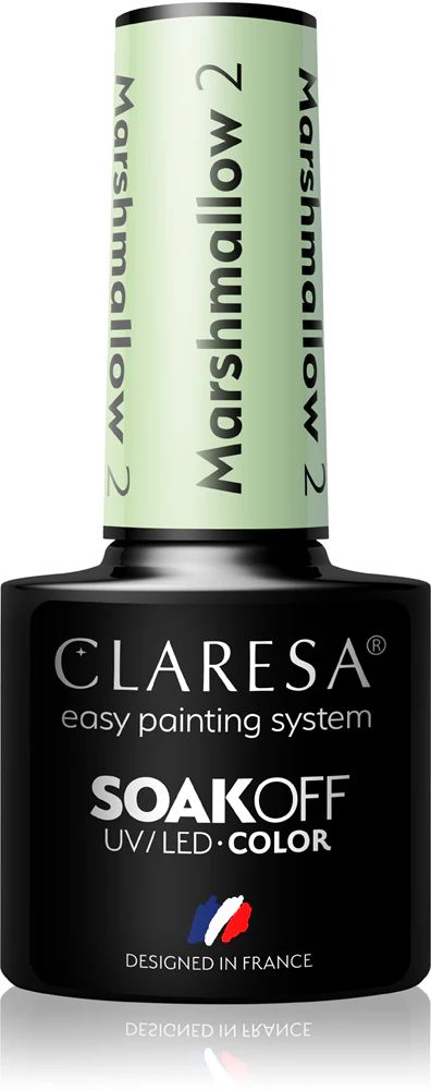 Claresa SoakOff UV/LED Color Marshmallow Gel Nail Polish
