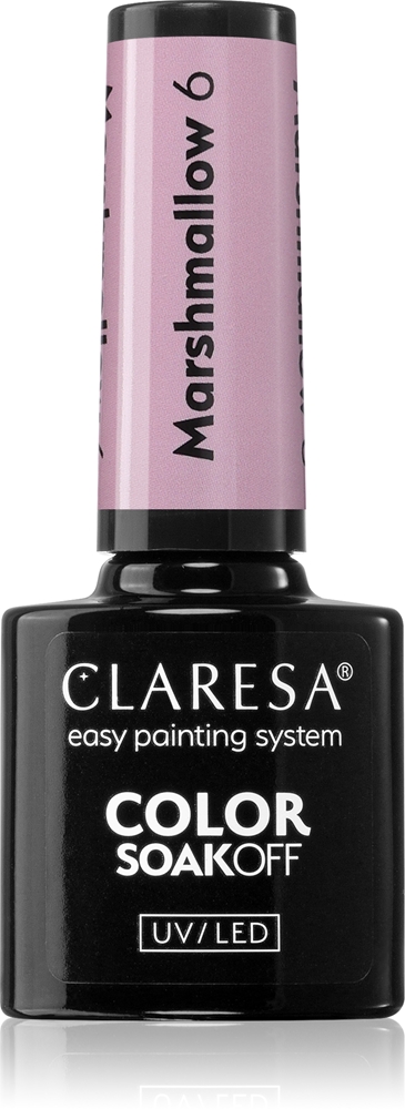 Claresa SoakOff UV/LED Color Marshmallow Gel Nail Polish Farbton 6 5 g