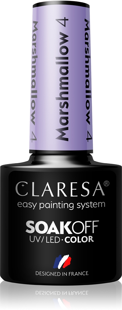 Claresa SoakOff UV/LED Color Marshmallow Gel Nail Polish Farbton 4 5 g
