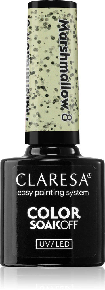 Claresa SoakOff UV/LED Color Marshmallow Gel Nail Polish Farbton 8 5 g