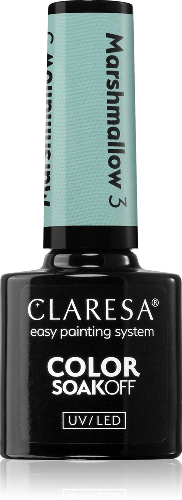Claresa SoakOff UV/LED Color Marshmallow Gel Nail Polish Farbton 3 5 g