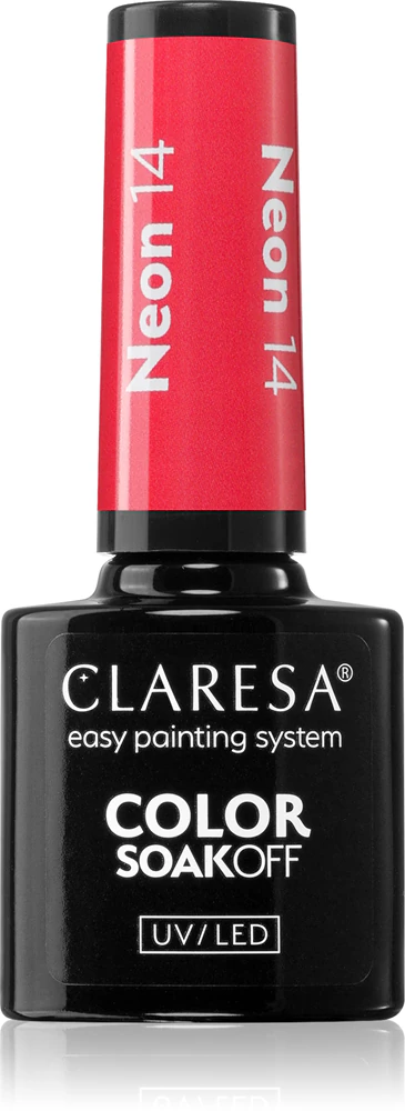 Claresa SoakOff UV/LED Color Neon Gel Nail Polish Farbton NEON 14 5 g