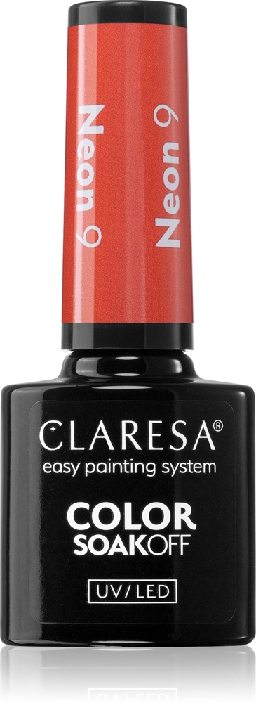 Claresa SoakOff UV/LED Color Neon Gel Nail Polish Farbton 9 5 g