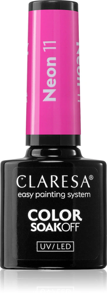 Claresa SoakOff UV/LED Color Neon Gel Nail Polish Farbton 11 5 g