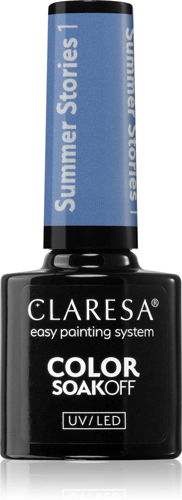 Claresa SoakOff UV/LED Color Summer Stories Gel Nail Polish Farbton 1 5 g