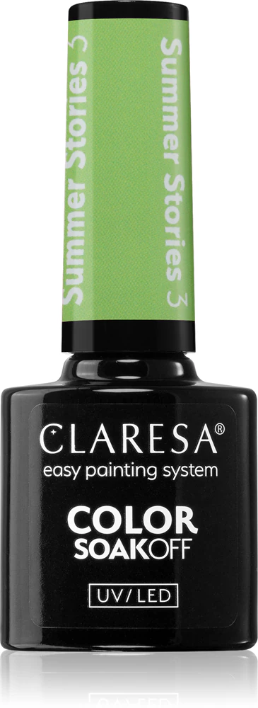Claresa SoakOff UV/LED Color Summer Stories Gel Nail Polish Farbton 3 5 g
