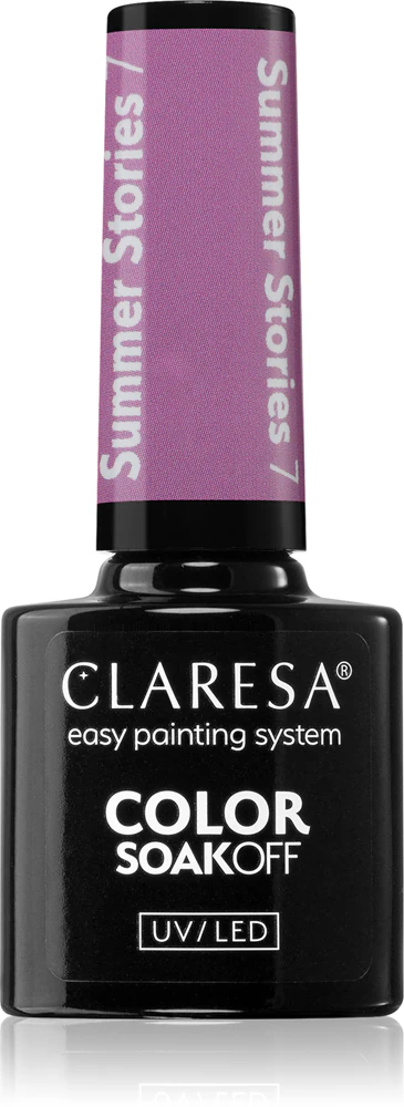 Claresa SoakOff UV/LED Color Summer Stories Gel Nail Polish Farbton 7 5 g