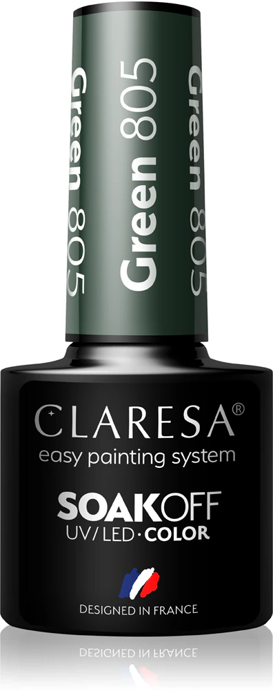 Claresa SoakOff UV/LED Color Take Me To The River Gel Nail Polish
