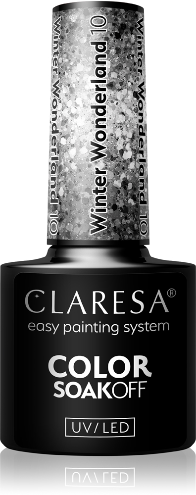 Claresa SoakOff UV/LED Color Winter Wonderland Gel Nail Polish