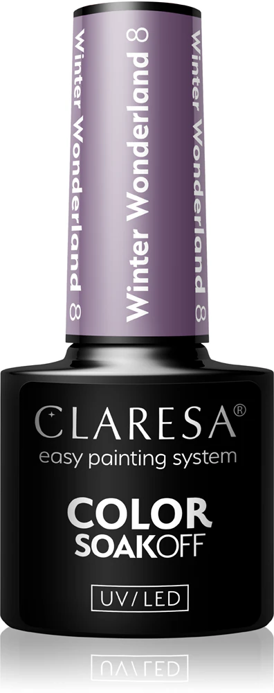 Claresa SoakOff UV/LED Color Winter Wonderland Gel Nail Polish