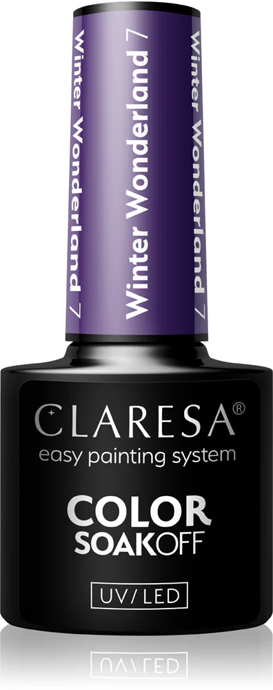 Claresa SoakOff UV/LED Color Winter Wonderland Gel Nail Polish