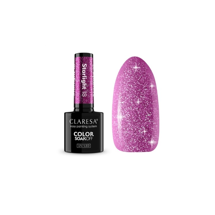 Claresa Starlight Hybrid Nail Polish /18/ 5 g