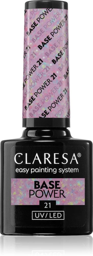 Claresa UV/LED Base Power base coat for gel nails Farbton 21 5 g