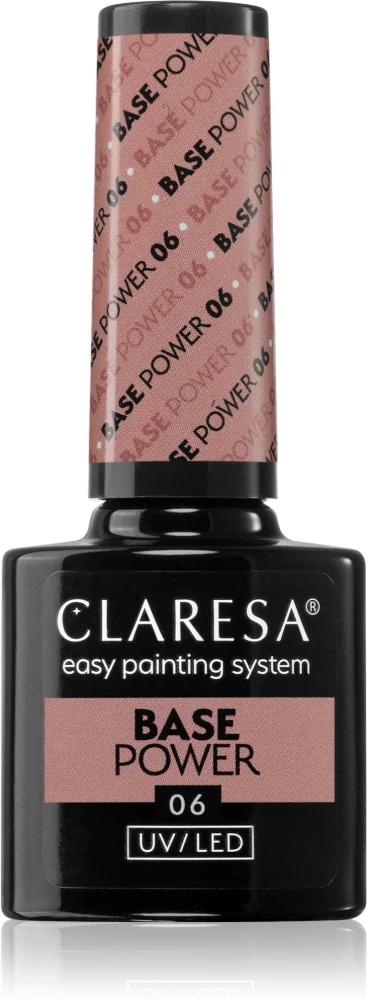 Claresa UV/LED Base Power base coat for gel nails Farbton 06 5 g
